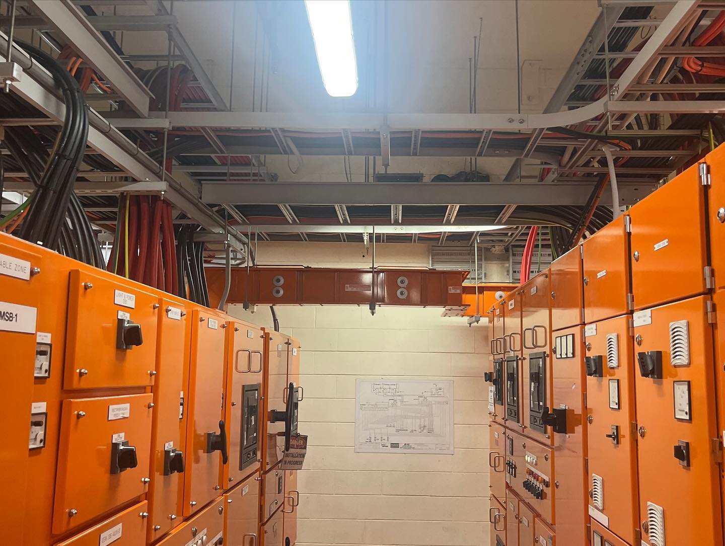 industrial electrician gold coast switchboard installation project