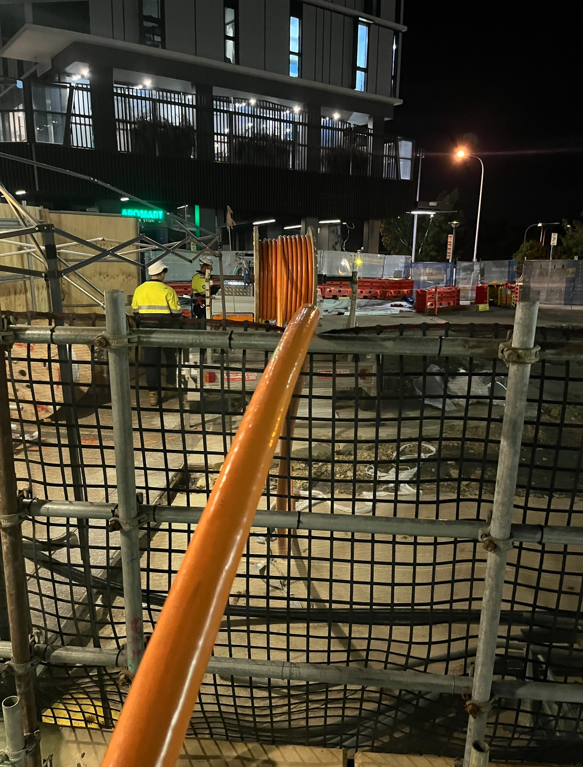 brisbane industrial electric ian cable pulling busway upgrade project