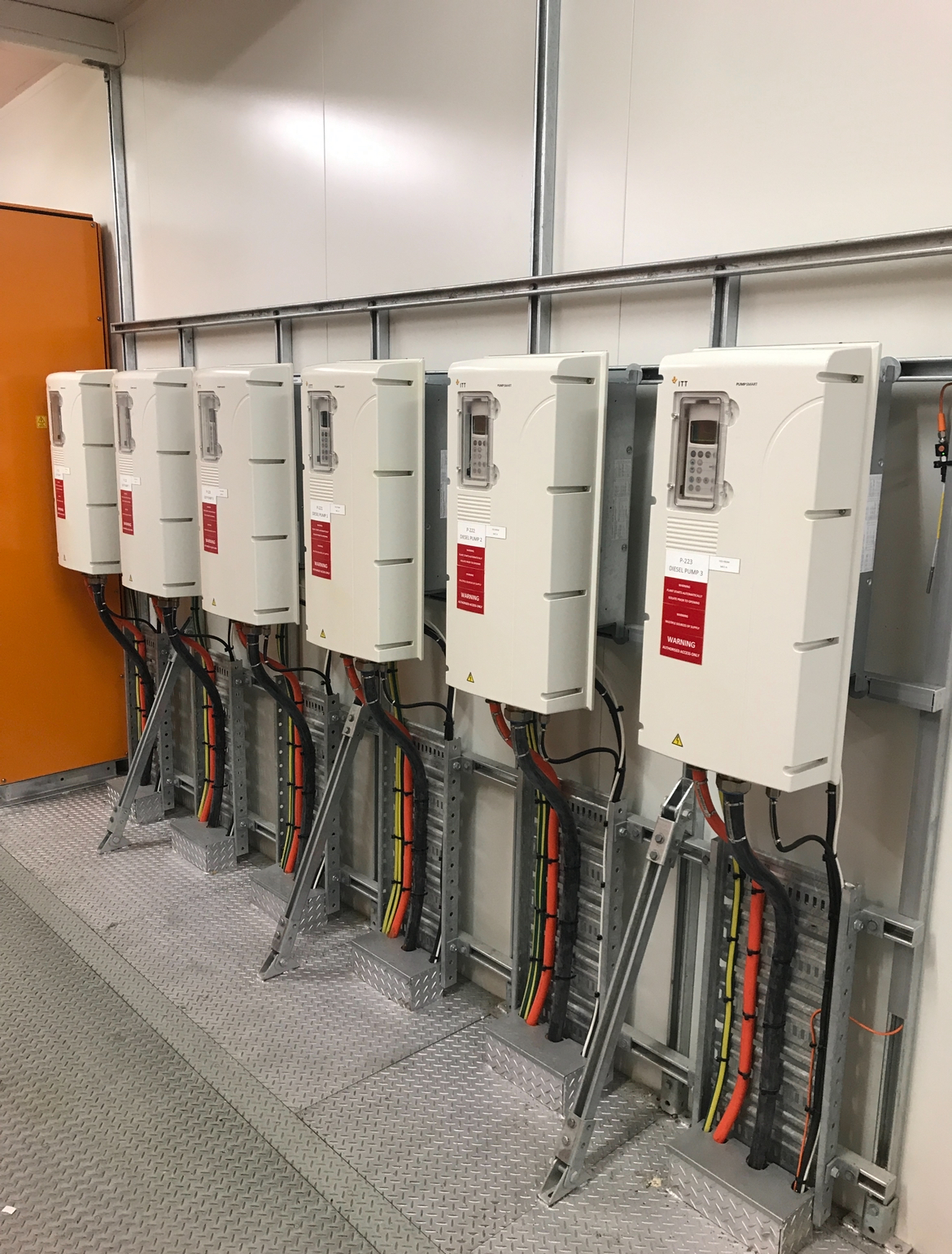 brisbane industrial electrician diesel pump installation project