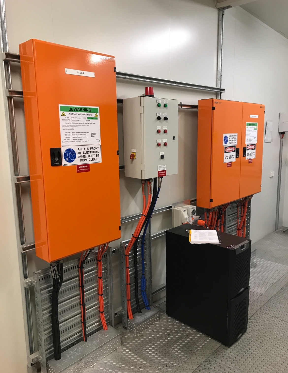 brisbane industrial electrician switchboard installation upgrade project