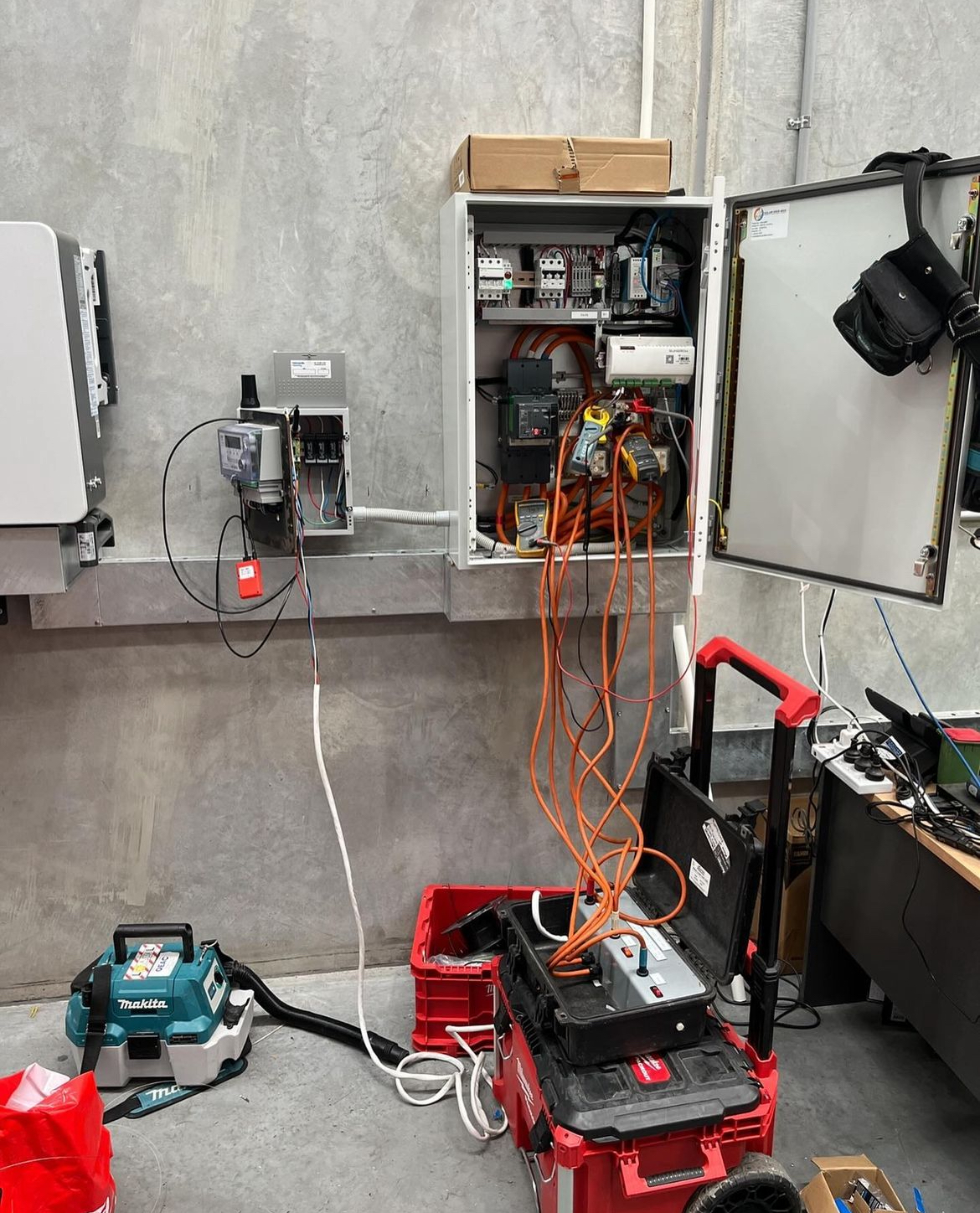 industrial electrician goldcoast programmable logic control device update project